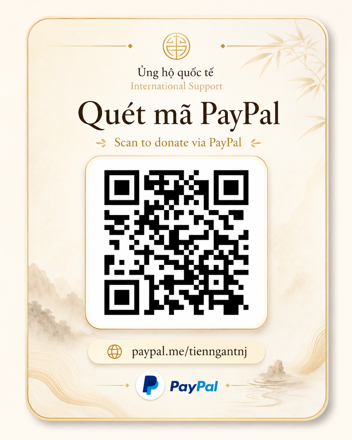 PayPal donate